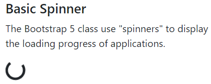 Bootstrap 5 Spinners