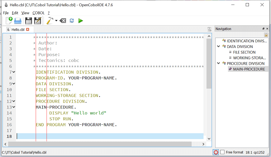 COBOL Installation