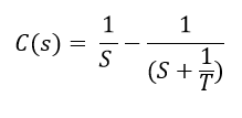 Time Response of first order system