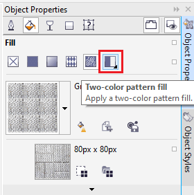 CorelDRAW Filling Objects