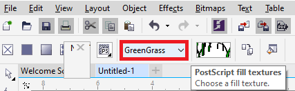 CorelDRAW Filling Objects