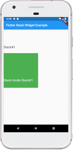 Flutter Stack