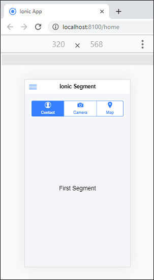 Ionic Segment