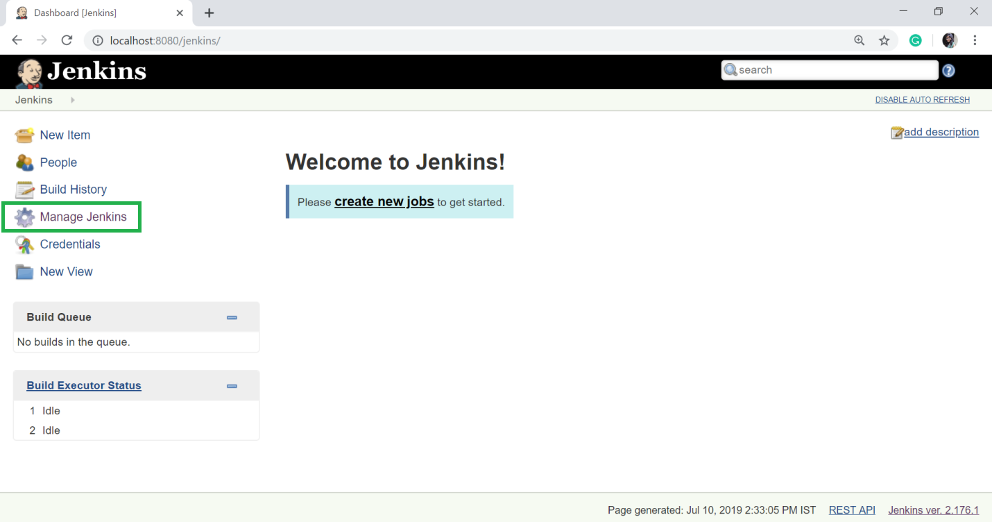 GitHub Setup for Jenkins