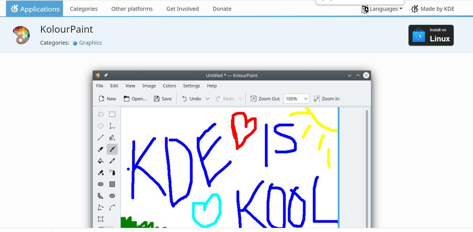 Best Open-source Paint Tool for Kali Linux