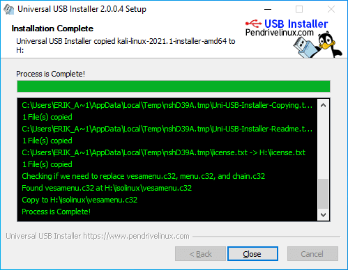 Making a Kali Bootable USB Drive (Windows)