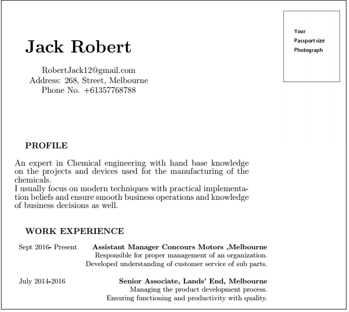 Latex Resume and Templates