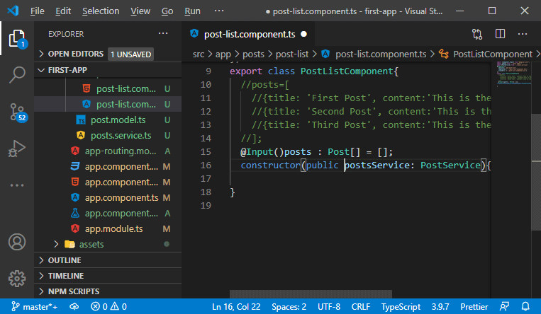 Service in MEAN Stack