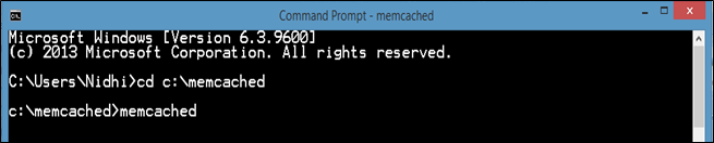 How to Install Memcached on Windows