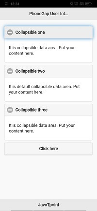 Collapsible Content Blocks