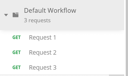 Workflows in Postman