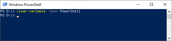 PowerShell Variables