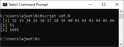 R Functions