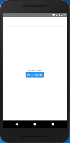 React Native Moving Between Screens