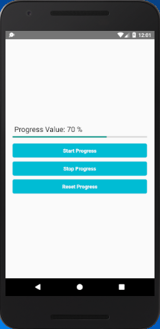 React Native ProgressBarAndroid