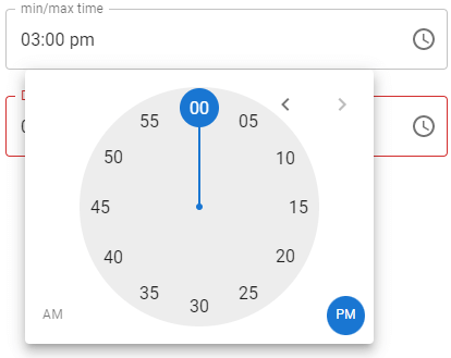 React Time-Picker