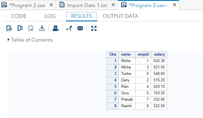 Concatenate Multiple Data sets