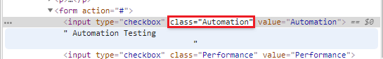 Selenium Webdriver Locating Strategies By Class Name