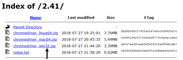 Selenium WebDriver Running test on Chrome Browser