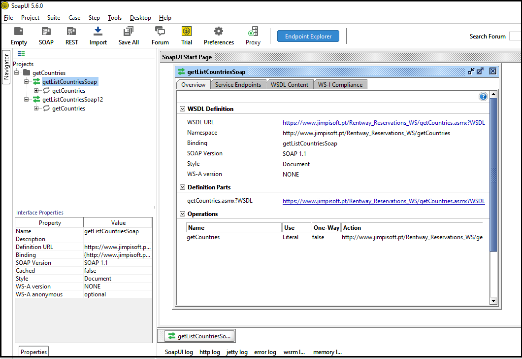 Working With WSDL File