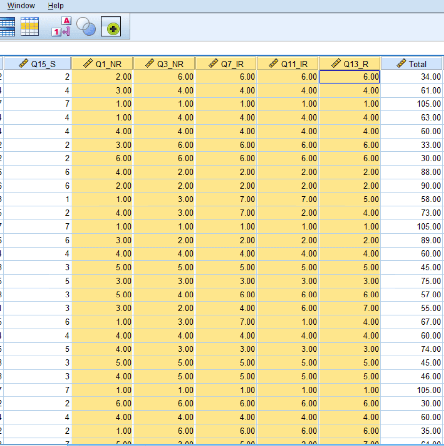 Recode into Same Variable in SPSS