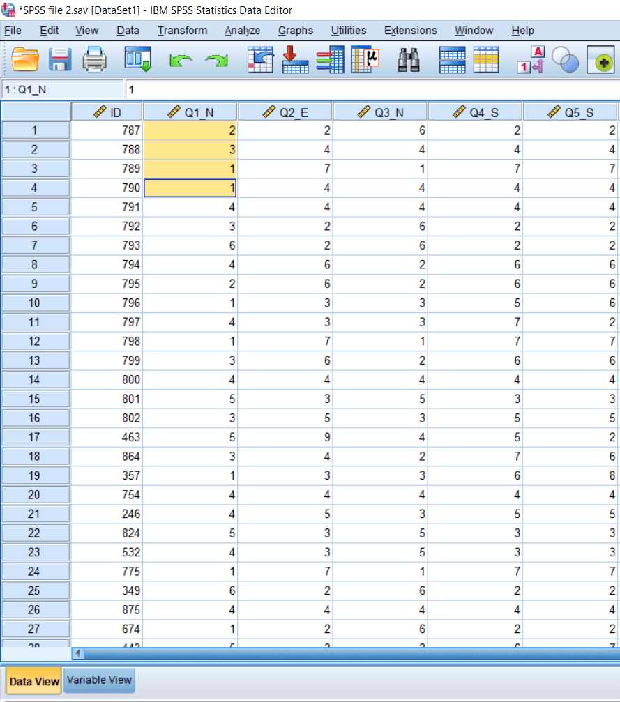 Recode into Same Variable in SPSS