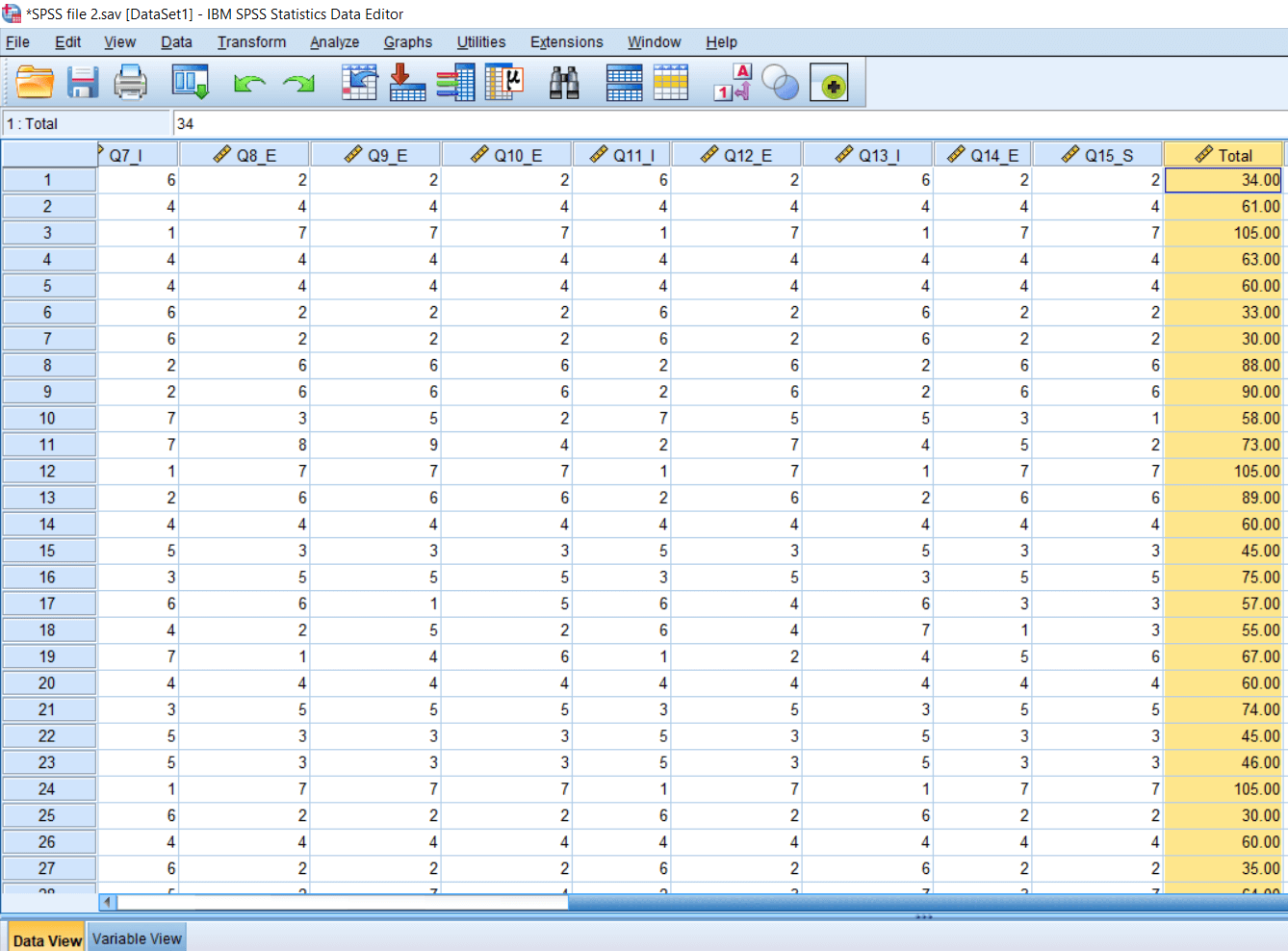 Recode into Same Variable in SPSS