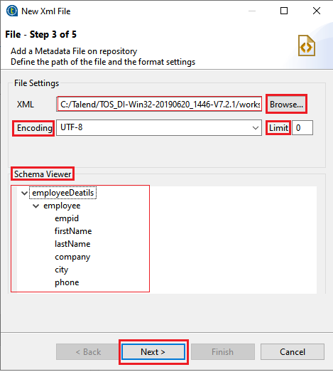 Centralizing XML File Metadata