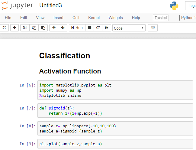 Classification of Neural Network in TensorFlow