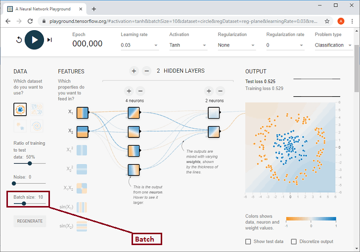 TensorFlow Playground