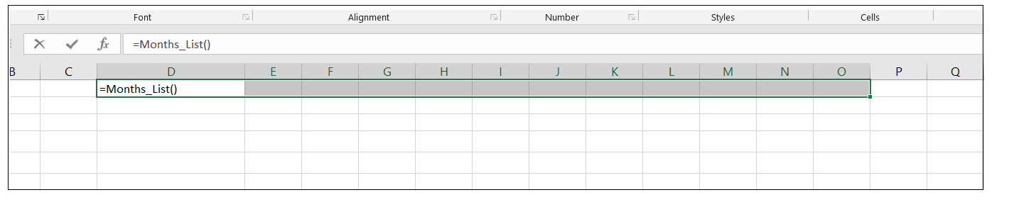 VBA ARRAY Function