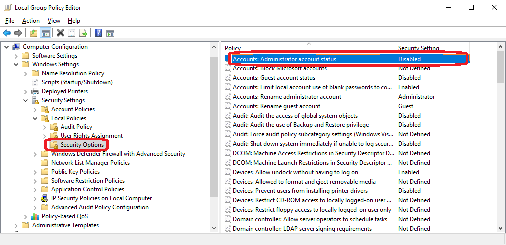 How to login as Administrator in Windows 10?