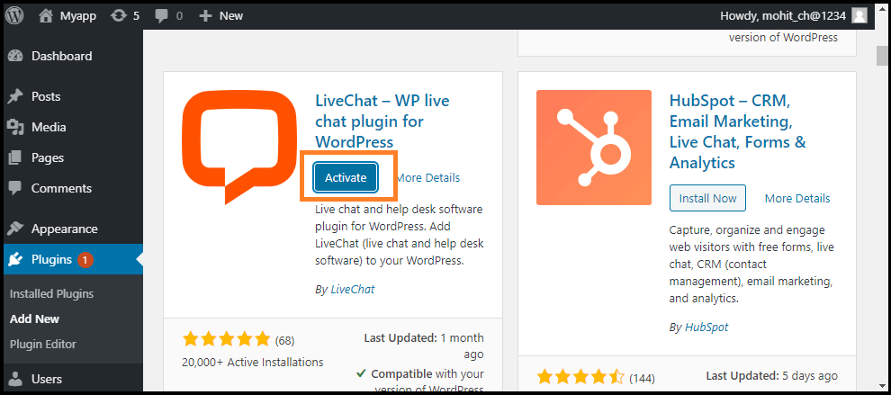 WordPress Live Chat