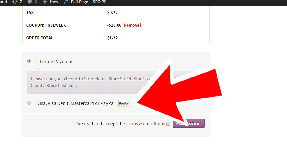 WooCommerce: how to change the PayPal icon on the checkout