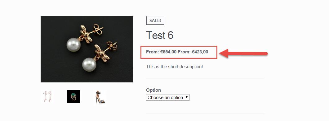 WooCommerce: Disable Variation Price Range @ Single Product Page
