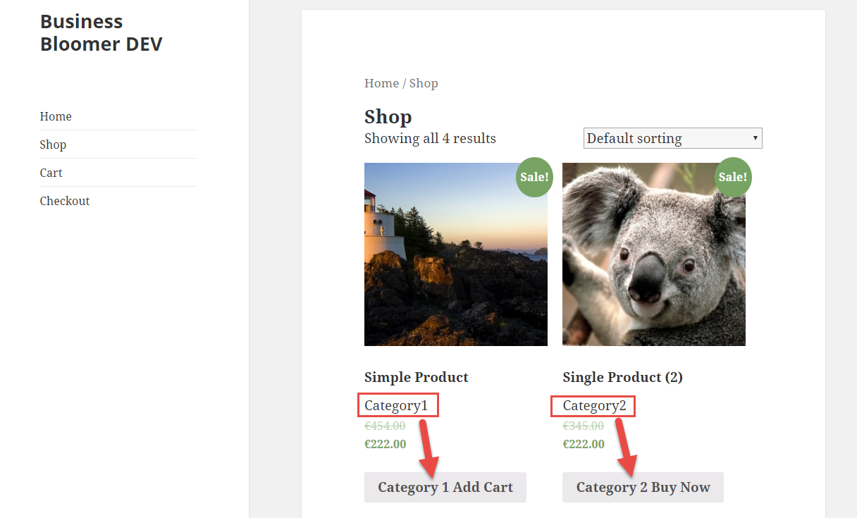 WooCommerce: Change Add to Cart Text depending on the Category