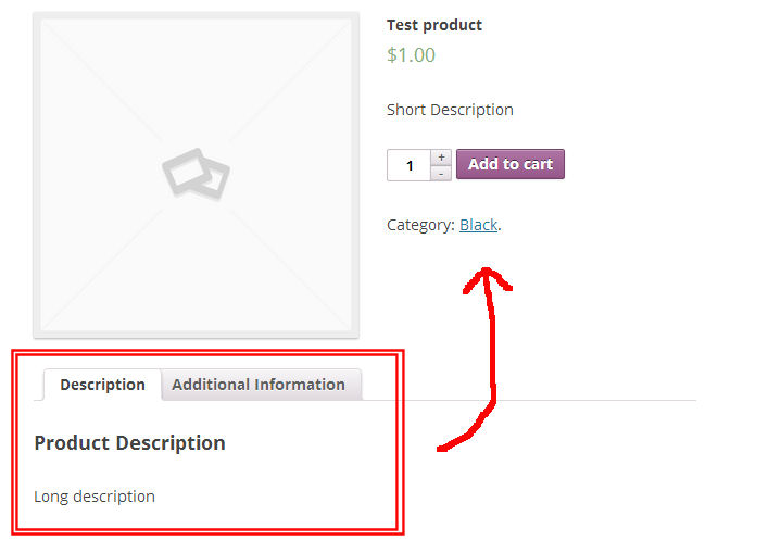 Move product tabs in WooCommerce