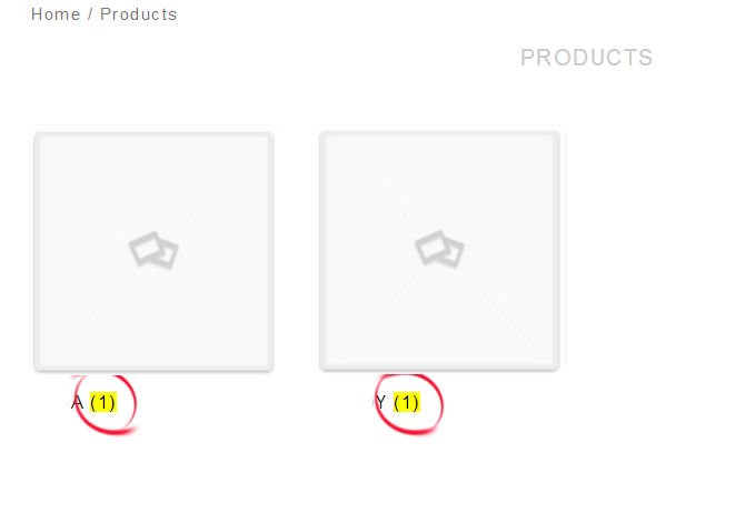 WooCommerce Category Counters