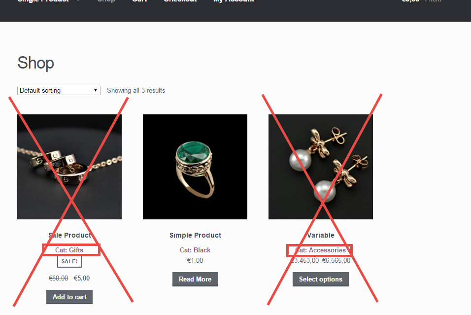 WooCommerce: Removing All Categories But One From the Shop Page