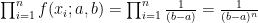 likelihood function for uniform distribution